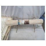 Lot of Vintage Cleaning Tools: Dustpans, Dishrack & Drainer