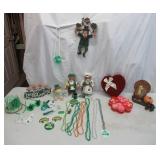 Lot of Holiday Decorations: St Patrick