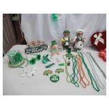 Lot of Holiday Decorations: St Patrick