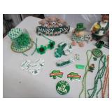 Lot of Holiday Decorations: St Patrick