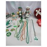 Lot of Holiday Decorations: St Patrick