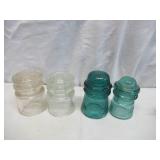 Lot of Vintage Tools: Railroad Spikes, Glass Insulators, Door stops, Horse shoe, and more