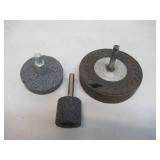 Lot of various Sharpening Tools, Grinding wheels, metal sharpening tools, mounted points