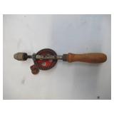 Lot of manual hand Tools: Hand Drills, Brace Drills, Egg Beaters, 1 Stanley Bit Brace