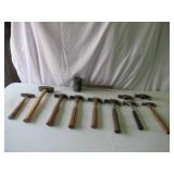 Lot of various Vintage Hammers, Mallet and parts