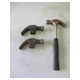 Lot of various Vintage Hammers, Mallet and parts