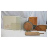 Lot of Vintage Cutting Boards