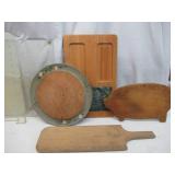 Lot of Vintage Cutting Boards