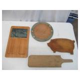 Lot of Vintage Cutting Boards