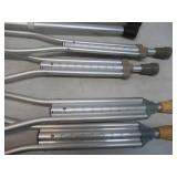 3 Sets of Aluminum Crutches