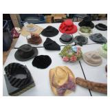 Lot of Vintage Hats