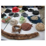 Lot of Vintage Hats