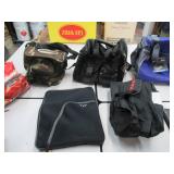 Lot of Bags: Budweiser, Suede Fanny pack, New! - Adidas and more