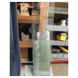 Lot of Several Various Sized Glass Shelves