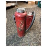 Vintage Ansul Dry Chemical Fire Extinguisher 20-B Big Red Pressure Cartridge