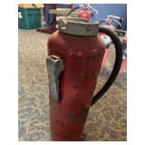 Vintage Ansul Dry Chemical Fire Extinguisher 20-B Big Red Pressure Cartridge