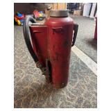 Vintage Ansul Dry Chemical Fire Extinguisher 20-B Big Red Pressure Cartridge