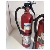Lot of (5) Fire Extinguishers