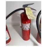 Lot of (5) Fire Extinguishers