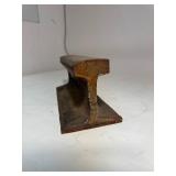 Steel Piece of Railroad Train Track