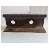 Steel Piece of Railroad Train Track