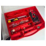 Lot of (2) Tool Organizers & Rotary Tool w/ Accessories