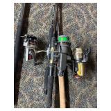 Lot of (4) Fishing Poles