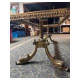 Brass Ornate Coffee Table