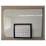 Lot of (2) White Boards