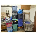 Canvas Basket Bulk Truck & Bins