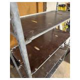 Heavy Duty Adjustable Rolling Shelf