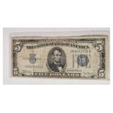 1934A Silver Certificate $5 Blue Note - Silver Certificate - Very Crisp - Lot 29