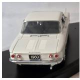1960 Chevy Corvair Monza 1:24 Scale - COA -Franklin Mint - in box - Lot 32