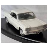 1960 Chevy Corvair Monza 1:24 Scale - COA -Franklin Mint - in box - Lot 32