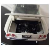 1960 Chevy Corvair Monza 1:24 Scale - COA -Franklin Mint - in box - Lot 32