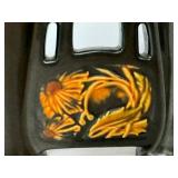 L3 - Antique Roseville Pottery Rosecraft Panel Bud Vase - 1920