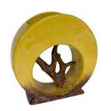 L1 - Vintage Roseville Artwood Yellow Planter 1951