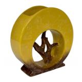 L1 - Vintage Roseville Artwood Yellow Planter 1951