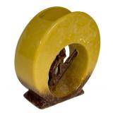 L1 - Vintage Roseville Artwood Yellow Planter 1951