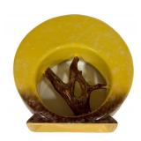 L1 - Vintage Roseville Artwood Yellow Planter 1951