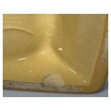 L1 - Vintage Roseville Artwood Yellow Planter 1951