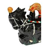 N1 - McCoy Circus Horse Cook Jar - Vintage 1961