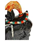 N1 - McCoy Circus Horse Cook Jar - Vintage 1961