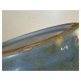 L3 - Roseville Carnelian Vase 1915 - 7.5 in Tall, 2.75 in Opening