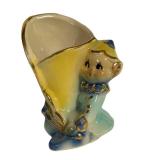 B5 - Shawnee Vintage Elf Planters - Set of 3 - 2 in x 4 in & 6 in x 6 in