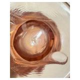 E1 - Fenton Ocean Waves Stretch Vase - Opalescent Pink Glass