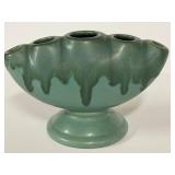 L2 - Antique Roseville Carnelian Flower Holder