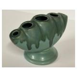 L2 - Antique Roseville Carnelian Flower Holder