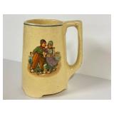 L4 - Early Roseville Holland Mugs (Lot of 3)