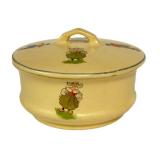 L4 - Roseville Dutch Powder Box - Antique Pre-1916